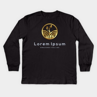 lorem ipsum Kids Long Sleeve T-Shirt